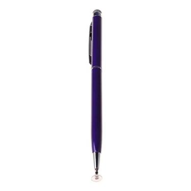Imagem de Caneta Stylus de alta sensibilidade 2 em 1 com ponta de metal, capacitância, caneta par...