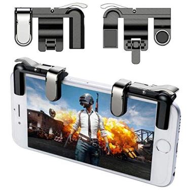 Imagem de Adaptador L2 R2 L1 R1 Gatilho Celular Freefire Fortnite Pubg + Resistente