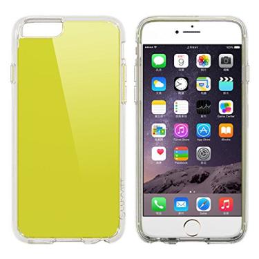 Imagem de Capa para iPhone 6s Verde, LUVVITT [Clearview] Capa traseira híbrida resistente a arranhões com amortecedor de absorção de choque para Apple iPhone 6/6s (4,7) - Neon Lime