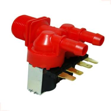 Imagem de Valvula Entrada Água Compatível Lavadora Electrolux Lte12 220v 64287473