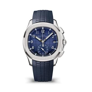 Imagem de TIME WARRIOR Relógios masculinos da marca LGXIGE Relógio casual de luxo AAA masculino relógio esportivo de pulso estilo Patek para homens, Crono azul, DIAMANTES