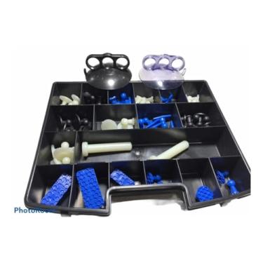 Imagem de Ventosas P/Martelinho De Ouro +pino Rebat+maleta - Kit 77pç