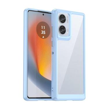 Imagem de Capas Compatível com Moto Edge 50 Fusion,Caixa de telefone,fino e leve,resistente a riscos,anti-impressão digital e proteção contra queda