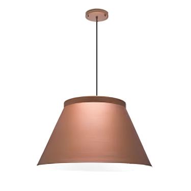 Imagem de Pendente NIÊ2 Tabaco C/ Dourado 43CM P/1 E-27 - Incolux Incolux