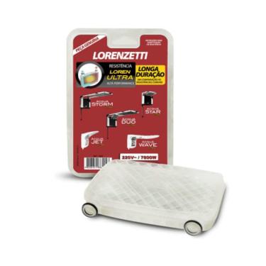 Imagem de Resistência para Chuveiro Lorenzetti 3065-B Linha Acqua Ultra 7800w 220v
