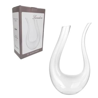 Imagem de Laradore, Decanter de Cristal em U - Decantador para Vinho Tinto
