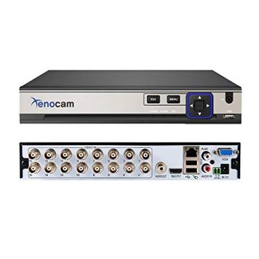 Imagem de Xenocam Híbrido de alta definição 16CH 5M-N/1080N para AHD/TVI/CVI/analógico/Onvif IP DVR H.265 CCTV gravador de vídeo P2P monitoramento remoto por telefone para câmera de sistema de vigilância de