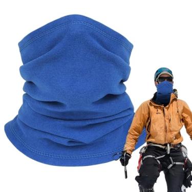 Imagem de Polainas de pescoço de inverno, polainas de pescoço para mulheres, Lenço à prova de para clima frio, Aquecedor de pescoço com capa facial respirável quente, lenço elástico para esportes ao ar livre de