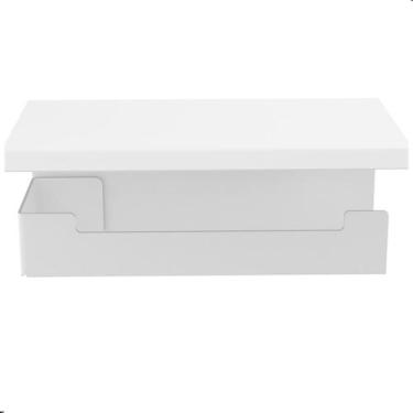 Imagem de Porta Papel Higienico Celular Papeleira Adesivo Branco F.ELG - FassinS
