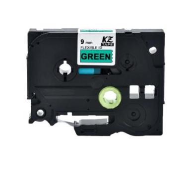 Imagem de Fita Flexível Compatível Brother Tz Tze Fx721 Verde 9Mm - Geral