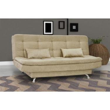 Imagem de Sofá Cama Salomé Suede Bege Claro B251  Matrix - LM DECOR