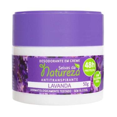 Imagem de Desodorante Creme - Seivas Da Natureza 50G - Lavanda - Biocare