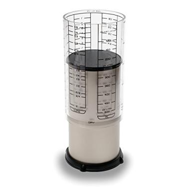 Imagem de KitchenArt Série Profissional 2 Taça Ajust-A-Cup, Champanhe Cetim, Ajustável, 1/8 a 2 Xícaras