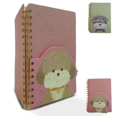 Imagem de Caderno Com 80 Folhas Pautada 15x20 cm Com Bloco de Anotação - Cumaru,