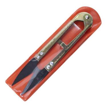 Imagem de Tesoura de Arremate Metal 11Cm Dourada Pequena - TC-805GE - Lanmax