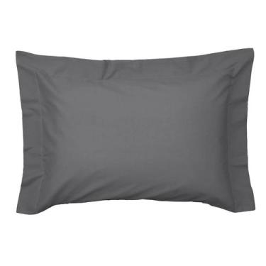Imagem de Kit 2 Fronhas Vida Bela 200 Fios Lisa 50 x 70cm Kacyumara, Fend Storm