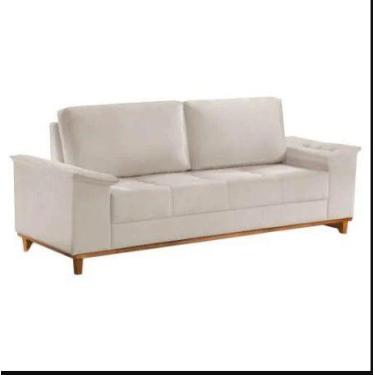 Imagem de Sofá Orion 4 Lugares com Almofadas Soltas 210cm Suede - trevo estofado