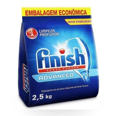 Imagem de Detergente Em Pó Para Lava Louças 2,5kg Limpeza Profunda - Finish, U
