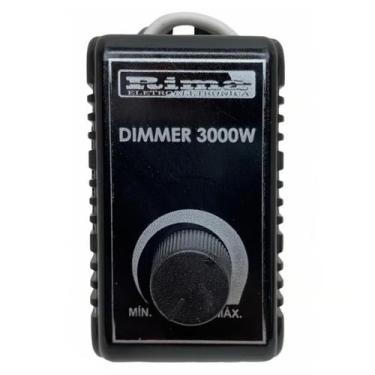 Imagem de Controlador Dimmer Rotativo DRBSO 3000W Bivolt - Controle de Velocidad