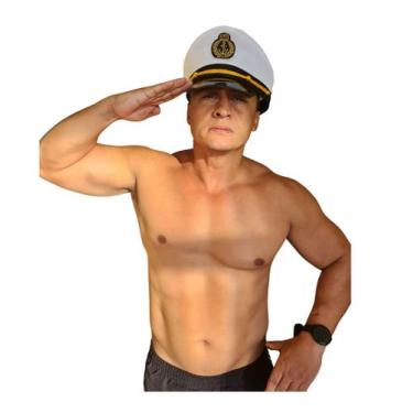 Imagem de Chapéu Marinheiro Quepe Boina Capitão Fantasia Festa Carnava - Lynx