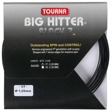 Imagem de Corda Tourna Big Hitter Black 7 17L 1.25mm Preta Set Individual
