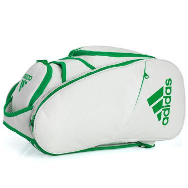 Imagem de Raqueteira Adidas Multigame Para Padel e Beach Branca e Verde