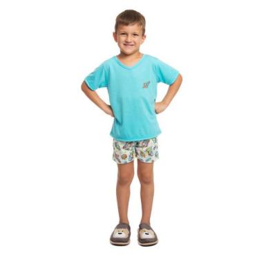 Imagem de Pijama Foguete - VD Kids, Azul claro, 02