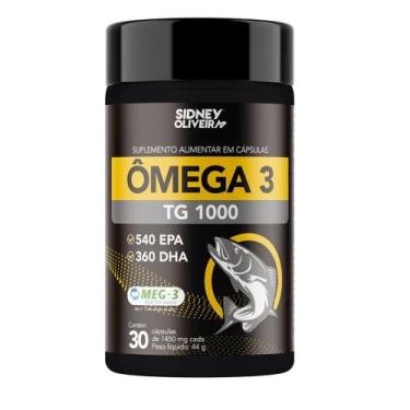 Imagem de Omega 3 1000 mg 30 Capsulas - Sidney Oliveira