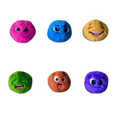 Imagem de Carinha de Pelucia Squish de Apertar Sortida 7cm Toyng 46364