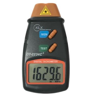 Imagem de Tacômetro digital Laser sem contato profissional KLX Qualidade e Inova