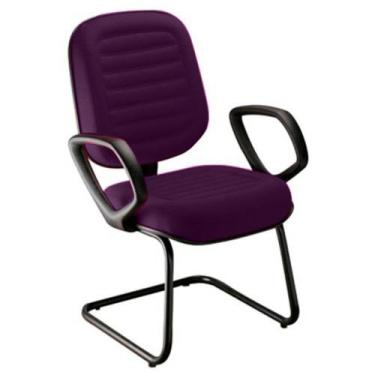 Imagem de Cadeira Diretor para Escritório Linha Blenda Roxo - Design Office Móve