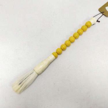 Imagem de Escultura Pincel de Parede Decorativo Amarelo Bolas Luxo - LUXdécor Ca