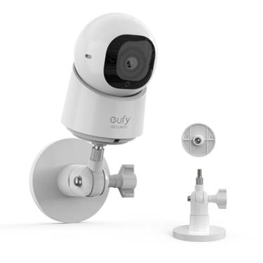Imagem de VOMENC Suporte magnético de parede de segurança para câmeras Eufy Indoor Cam C210 e Eufy Security Indoor Cam C220 (1 pacote, branco)