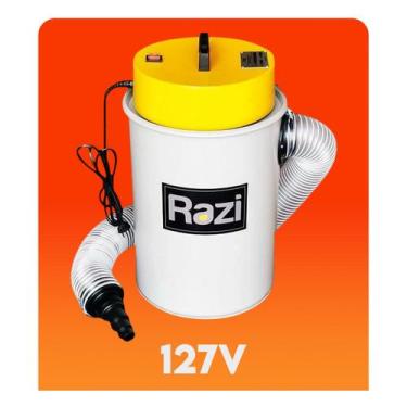 Imagem de Coletor De Pó Máquina Bancada 1100w 45 L Rz-c100 Razi 127v/ 220v, 110V