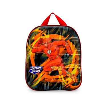 Imagem de Mochila Infantil MaxToy 3D The Flash Preto-Unissex