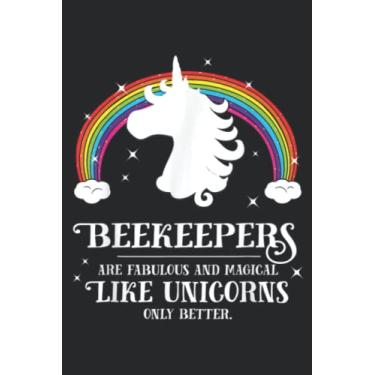 Imagem de Beekeepers Fabulous Magical Like Unicorns Funny Rainbow Meme: Lined Journal Notebook To Do Schedule, Medium 6x9 Inches, 110 Pages, Printed Cover