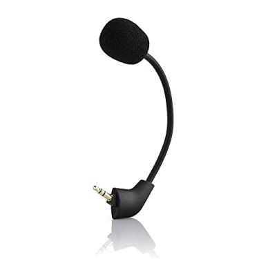 Imagem de LEFXMOPHY Cloud 2 Mic 3.5mm Microphone Boom Replacement for Kingston HyperX Cloud, Cloud II, Cloud Core, Cloudx, Cloud Pro Silver Gaming Headset on PS4 and Xbox One