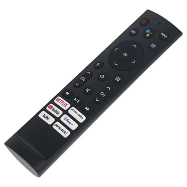 Imagem de PERFASCIN Controle remoto de substituição de voz ERF3A90 adequado para Hisense U7G U9G U8 Series 4K ULED Android Smart TV 75U7G 65U7G 55U7G 65U8G 55U8G 75U9DG 55U78G 65U78G 75U78G 75U78G