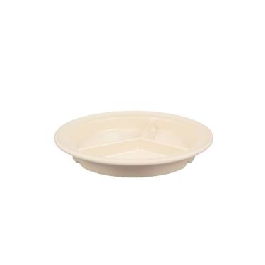 Imagem de FSE NS701T Placa de compartimento, 21 cm de diâmetro, redondo, 3 poços profundos, pacote com 12