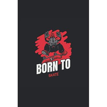 Imagem de Skateboard notebook: Skateboard notebook A5 squared - to plan, organize and note down