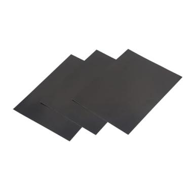 Imagem de Papel de Teste de Lasers 210x285mm, Uso Preto de Dupla Face para Semicondutores, Fibra, Máquinas de Marcação de Lasers Uv Com 10 Peças