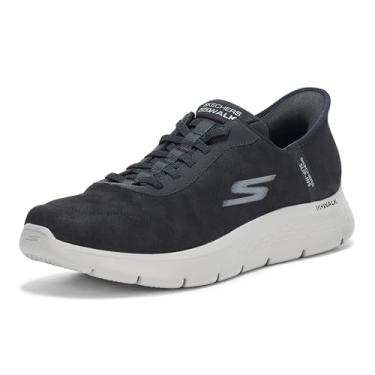 Imagem de Skechers Tênis masculino Hands Free Slip-ins: Go Walk Flex-Smooth Motion, Preto, 46