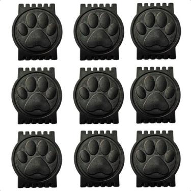 Imagem de Kit 50 Borracha Pata 15mm Para Acabamento Coleiras Peitoral - Magazine