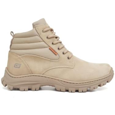 Imagem de Bota De Segurança Coturno de Couro Com C.A Para Trabalho Gogowear Picker Areia EPI Relaxado (36, Picker Areia S/P)