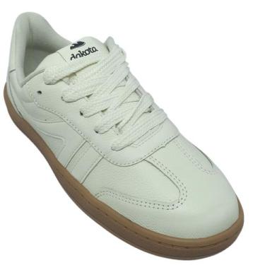 Imagem de Tênis Dakota Feminino Casual Camurça, Creme, Feminino, 36