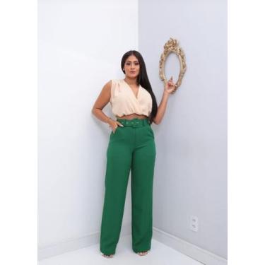 Imagem de Calça Pantalona Feminina/Moda  / Tendencia para Inverno  - Nanda Fashi