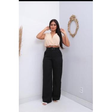 Imagem de Calça Pantalona Feminina/Moda  / Tendencia para Inverno  - Nanda Fashi