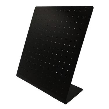 Imagem de Expositor Para Brincos Acrílico Preto 180 Furos - loja dinka