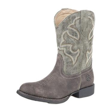 Imagem de Bota infantil Cody Western da Roper, Marrom, 3 Little Kid