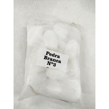 Imagem de 3KG Pedra Branca Ornamental Dolomita TAMANHOS - Granilha N0 N1 N2 N3 N